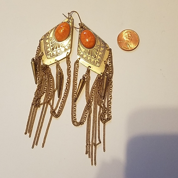 *DONATED* Gorgeous tassel earrings - Picture 3 of 4